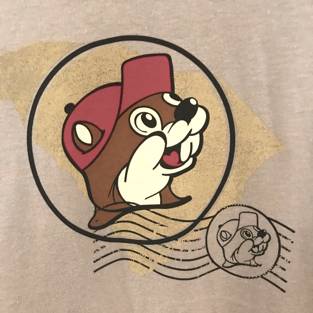 New BUC-EE’S Greetings From Buc-ee's South Carolina Postcard Tee NWT - Picture 6 of 11